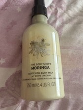 Image of THE BODY SHOP MORINGA SOFTENING BODY MILK 250ml Brand New