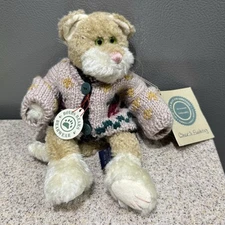 Vtg Boyd's Kitty Cat Plush Stuffed Animal Jointed 9" Cher S Fussberg Rare EUC!