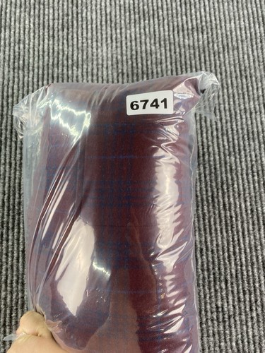 Tommy Hilfiger Sport Mantel 40 L Rot Wolle Windowpane Luxus Designer Premium Ethan - Bild 15 von 15