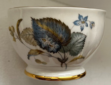 Seltene Vintage Queen Anne Bone China Tasse, Zuckerdose