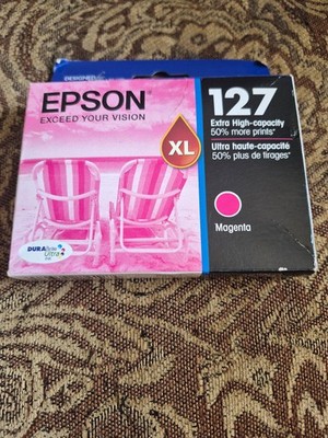 Epson 127XL Magenta DURABrite Ultra Ink Cartridge T127320 High Capacity