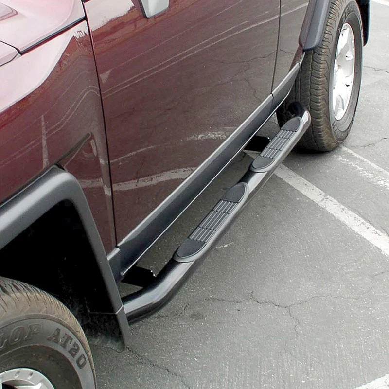 For Toyota FJ Cruiser 2007-2014 Aries 3" Black Round Side Bars Foto 4 de 4