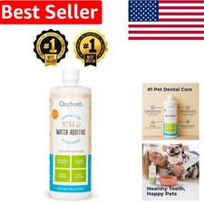 Vet Recommended Dental Water Additive - Eliminate Bad Breath Plaque 16 Fl Oz