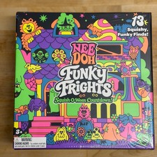NEW NeeDoh Funky Frights Squish-O-Ween Countdown Set 13 HALLOWEEN NIB Squishies