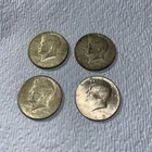 1967 1968,1969 Kennedy Half Dollar Part Silver – Lot of 4  50¢ Liberty Coins