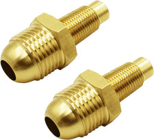 Gas Orifice Jets Connector Brass Hose Fitting 3/8" Flare X 1/8" MNPT Propane Noz