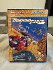 Burning Force (SEGA Genesis, 1989) Complete CIB W/ Manual Authentic Tested Works