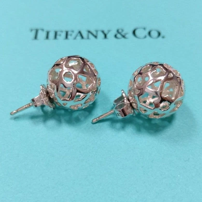 Tiffany Co Marrakesch Ohrstecker Sterling Silber 925 gebraucht echt
