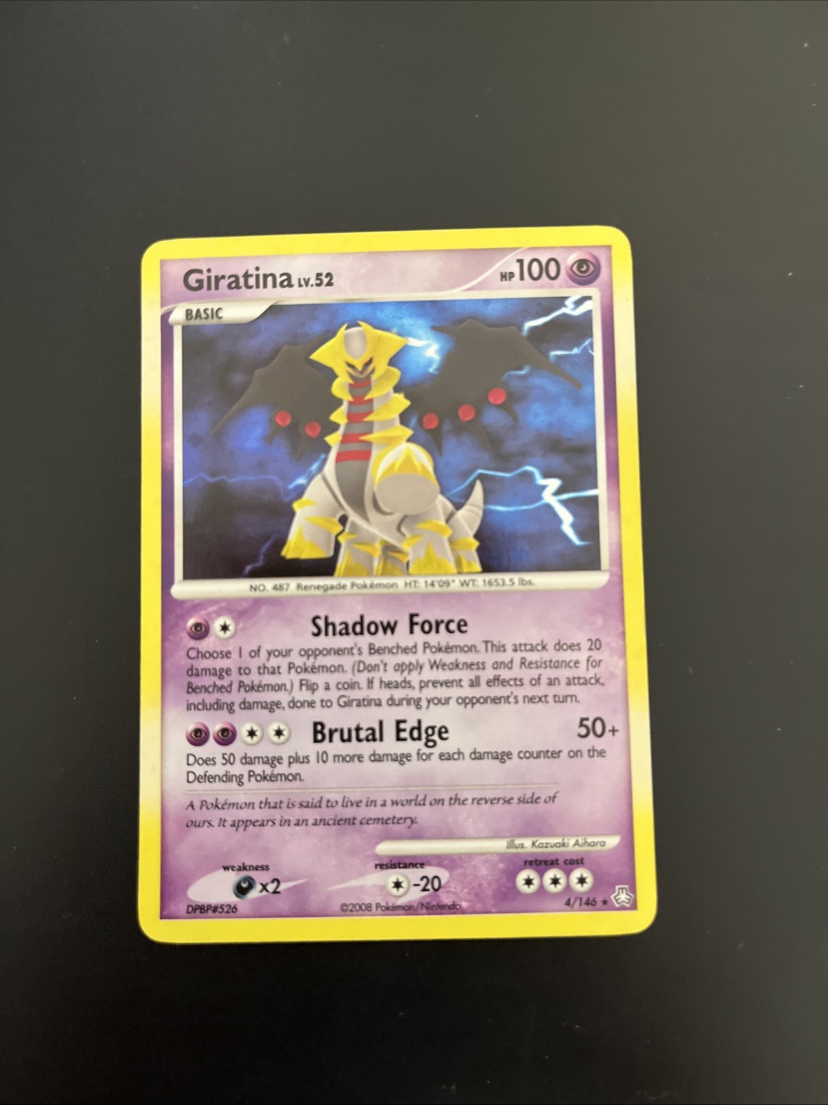 Giratina 4/146 - Holo Rare - Pokemon Legends Awakened LP