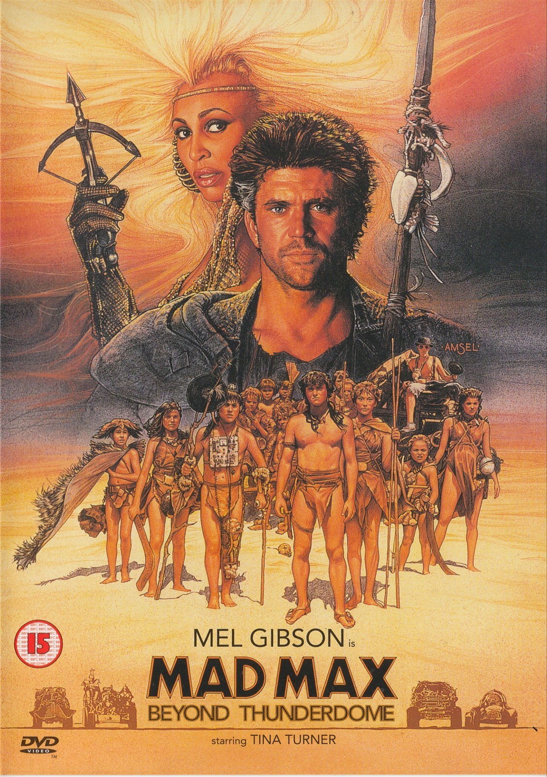 Mad Max 3 Beyond Thunderdome Mel Gibson Tina Turner NEW Region 2 DVD