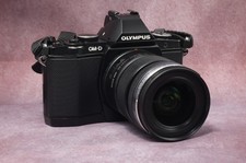 Olympus OM-D E-M5 M.Zuiko12-50mm F/3.5-6.3 EZ ED Shutter Count 9100 From Japan