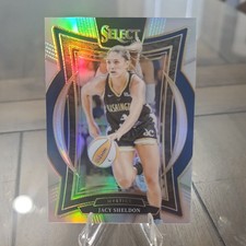 Panini 2025 Select WNBA Jacy Sheldon #73 Washington Mystics Silver Prizm