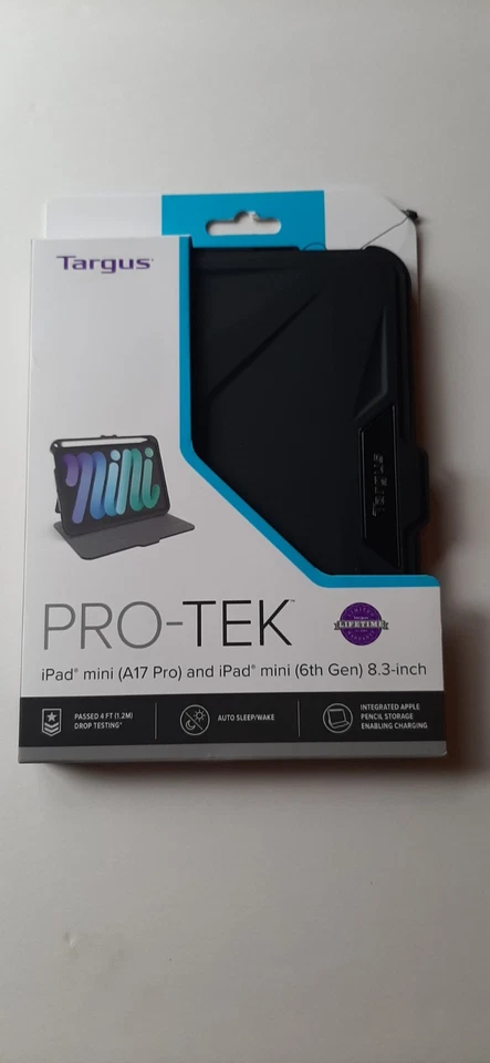 Targus Pro-Tek Antimicrobial Case for iPad Mini (A17 Pro and 6th Gen.)  - Image 4 of 4