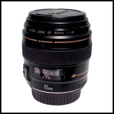 Canon EF 85mm f/1.8 USM Portrait Standard Lens AF/MF Canon EF Mount
