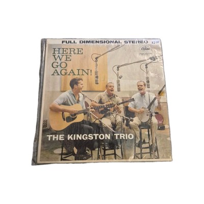The Kingston Trio - Here We Go Again 12'' Vinyl Record, 1961, Near Mint Condition