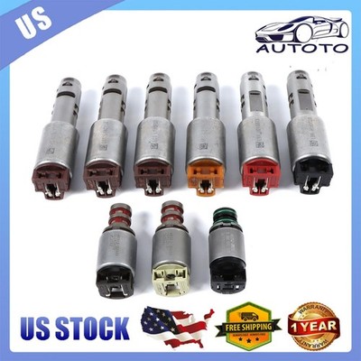 A8LR1 Auto Transmission Solenoid Valve Kit Set Fits For 2011-16 Hyundai Genesis