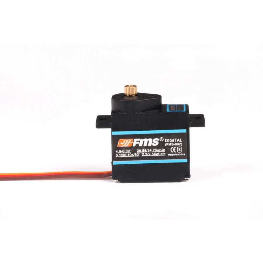 Engranaje metálico digital FMS Servo 9g 54 grados - Equipo de campo aéreo FMM9GMGD54 y Foto 4 de 4