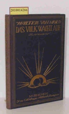Das  Volk wacht auf Roman / Walter von Molo Molo,  Walter von: