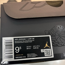 Jordan Air Jordan 1 SE Low Black/Anthracite/T...