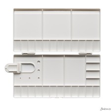 Studio Essentials Large Folding Plastic Palette 10x4in For Paint Mixing