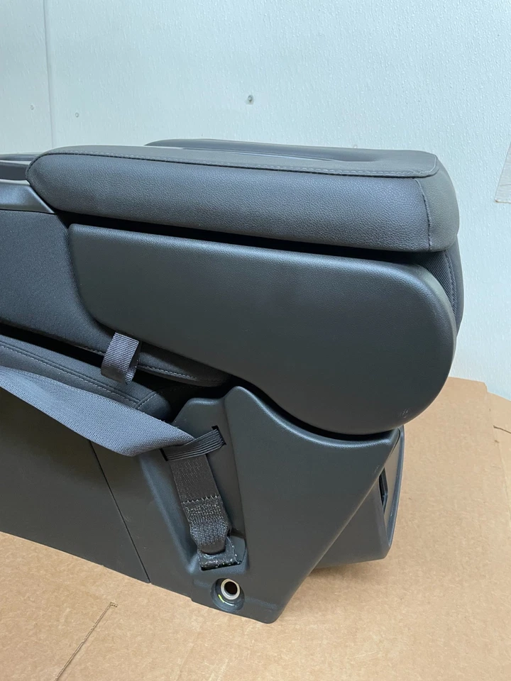 Chevrolet Tahoe Silverado 19-25 tela ébano asiento central con almacenamiento... raro Foto 3 de 4