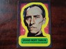 1977 Topps Star Wars Grand Moff Tarkin YELLOW Sticker #8