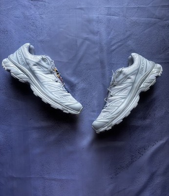 Salomon XT-6 White/Sliver Sneakers