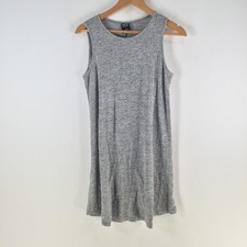 Bonds womens tank dress size S grey marle sleeveless round neck 122974