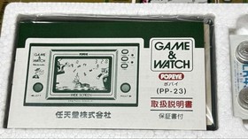New Nintendo Game & Watch Wide Screen Popeye PR-21 Vintage 1981 Unused Japan