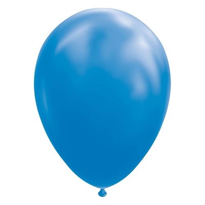 Globos Ballonnen 30 cm latex blauw 10 stuks