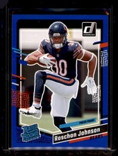 2023 Donruss #314 Roschon Johnson Press Proof Blue