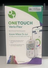 OneTouch Verio Flex Kit Monitoring System. Exp 04/30/2029 Sealed NEW Clean box
