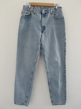 Vintage Levi s 550 Relaxed Fit Tapered Jeans 13 Jr Made in USA Y2K Light Wash