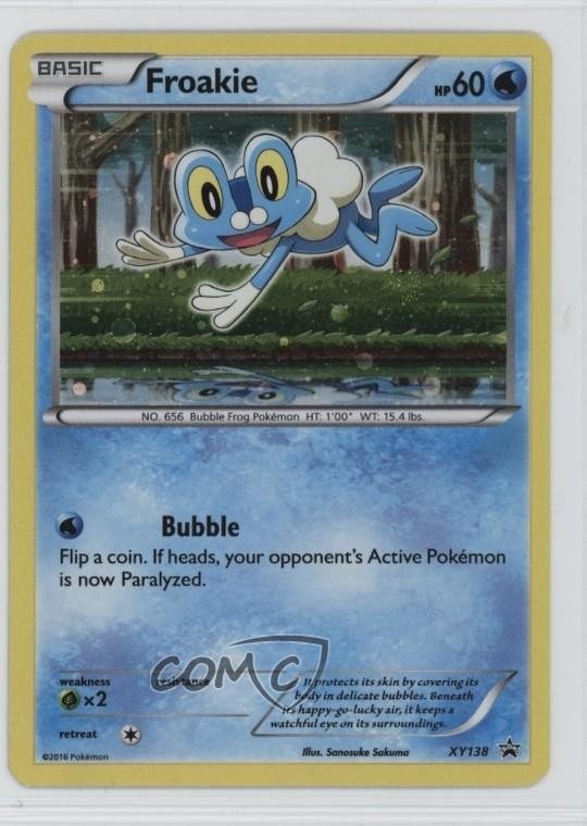 Froakie Pokémon XY Black Star Promo #XY138