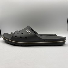 Crocs Crocband II Slide Sandals 204108 Gray Men  s Size 12 Crosslite Slip On