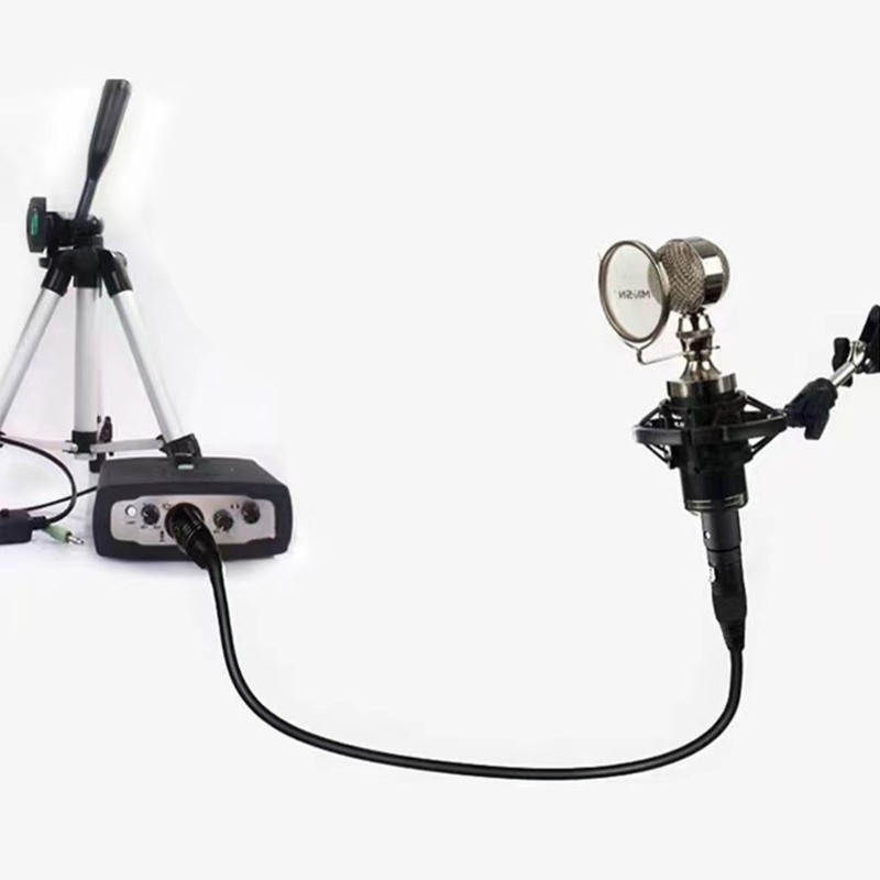 Balanced 3Pin XLRs Stage Cable Male to Female Sound Cable for Microphones Studio thumbnail 4