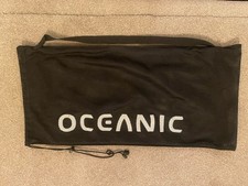 Rete da immersione Oceanic mesh nera immersioni subacquee boccaglio coulisse e maniglia per il trasporto