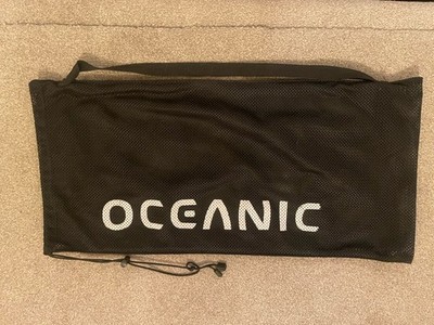 Oceanic Mesh Tauchnetz schwarz Tauchen Schnorchel Kordelzug und Tragegriff