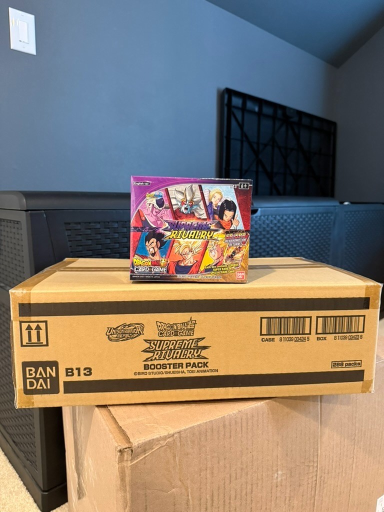 Dragon Ball Super TCG Supreme Rivalry Sealed Booster Case B13