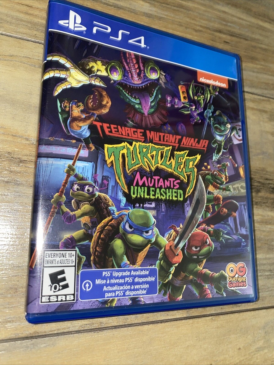 Teenage Mutant Ninja Turtles Mutants Unleashed PS4 Case Only No