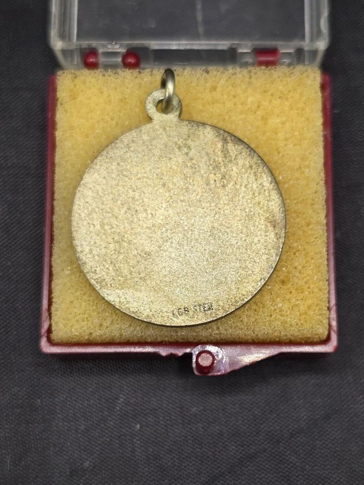 1979 Cincinnati Reds Riverfront Stadium Opening Day Media Charm Pendant Pin RARE - Image 3 of 4