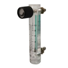 Sauerstoff-Flow Meter Flowmeter mit Regelventil für Sauerstoff Luft 1-10L