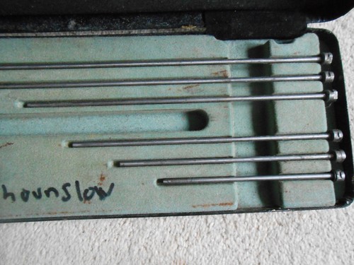 Moore & Wright Depth Gauge, couple pieces missing from box, ex Dads shed tidy up - Bild 5 von 8