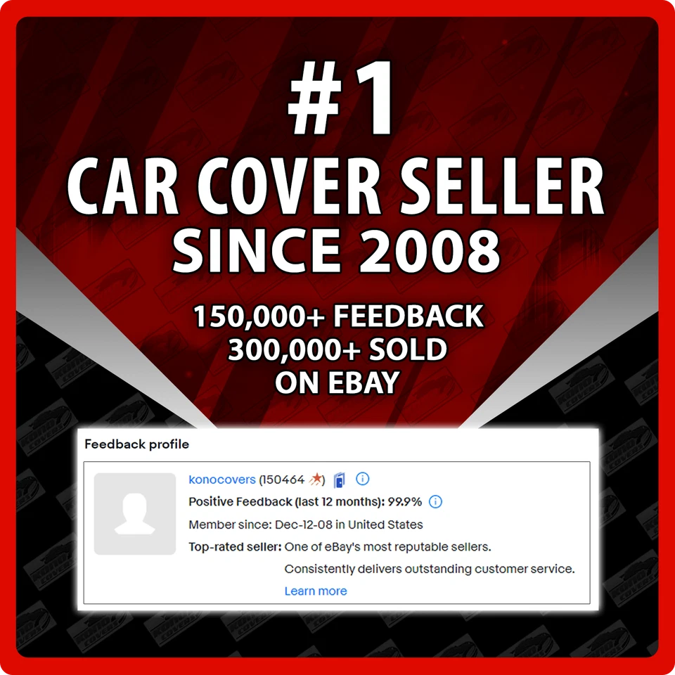 FORD [OUTDOOR] CAR COVER ?? 100% Waterproof ?? 100% All-Weather ?CUSTOM?FIT - Image 2 of 4
