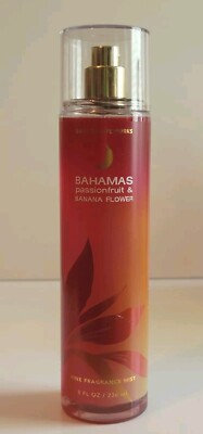 Bath & Body Works BAHAMAS PASSIONFRUIT & BANANA FLOWER  Fragrance MIST 8 oz    