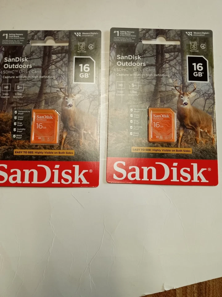 SanDisk 16GB Outdoors SDHC UHS-I Memory Cards (2) - Image 3 of 4