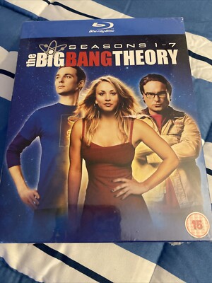 The Big Bang Theory Seasons 1-7 Blu Ray UK Import Region B!! NEW SEALED!! Read