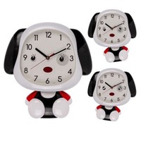 Kinder Wanduhr Hund Mit Beweglichen Augen Und KöRper Ca. 33 X 31 Cm Kinderuhr