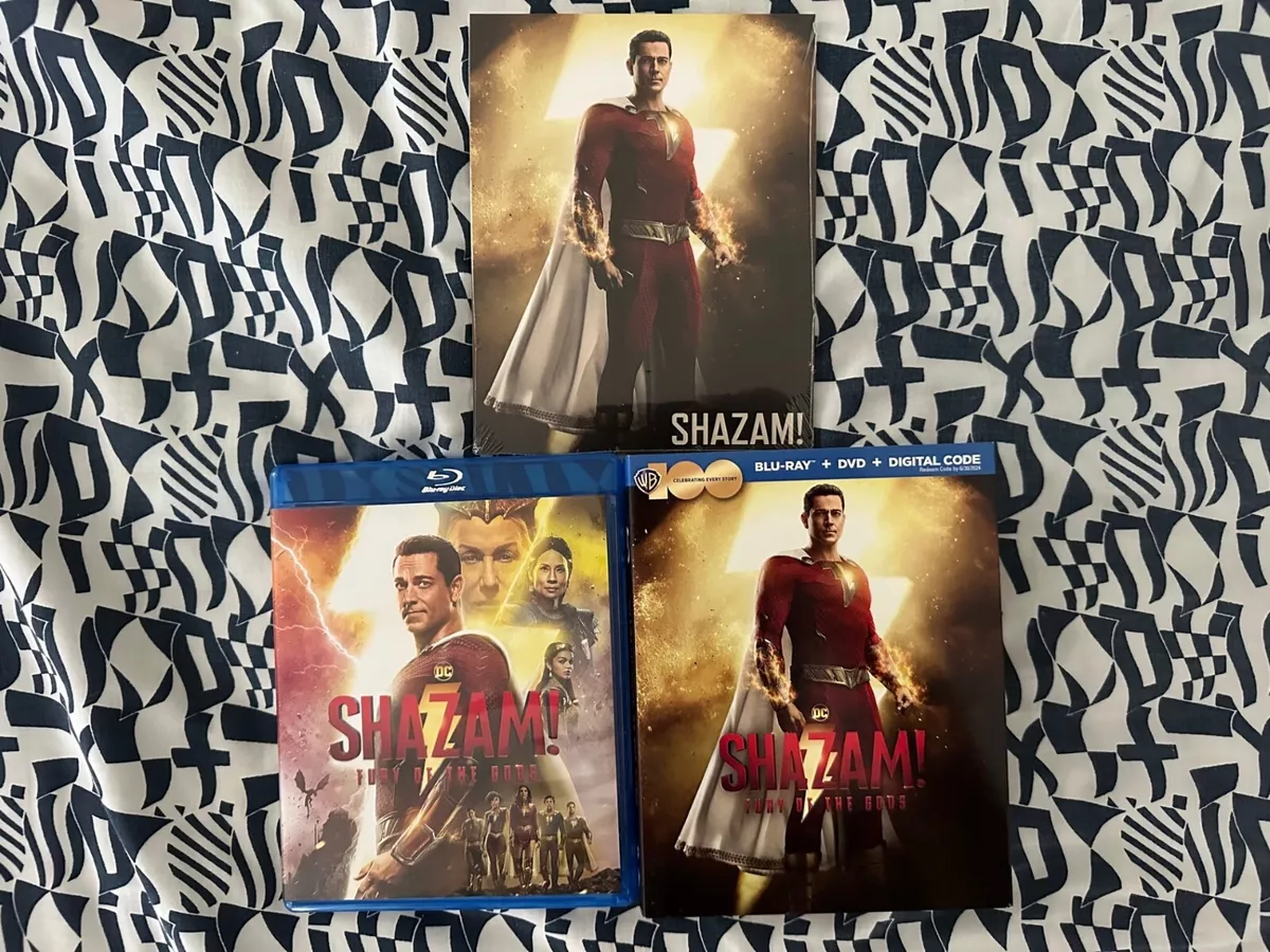 Shazam! Fury of the Gods (Blu-ray + DVD + Digital Copy) 