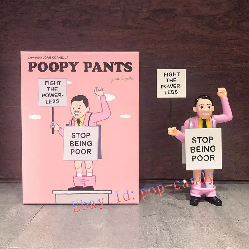 Spanish Artist Joan Cornellà Poopy Pants VINYL Doll Model Toy Stop Being  Poor